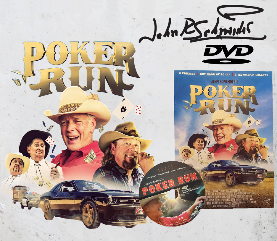 DVD John Schneider's "Poker Run!” Updated Version – The John Schneider