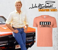 Shirt "Dukes #Forever" (Heather Sunset Orange)