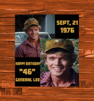 Hat "Happy Birthday General Lee" Trucker Snap-back