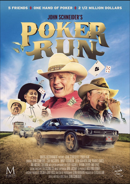 Special John Schneider's "Poker Run!” 2 DVD’s